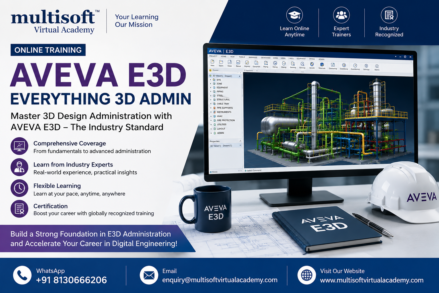 Why AVEVA E3D Admin Skills Are Essential for Digital Engineering Success